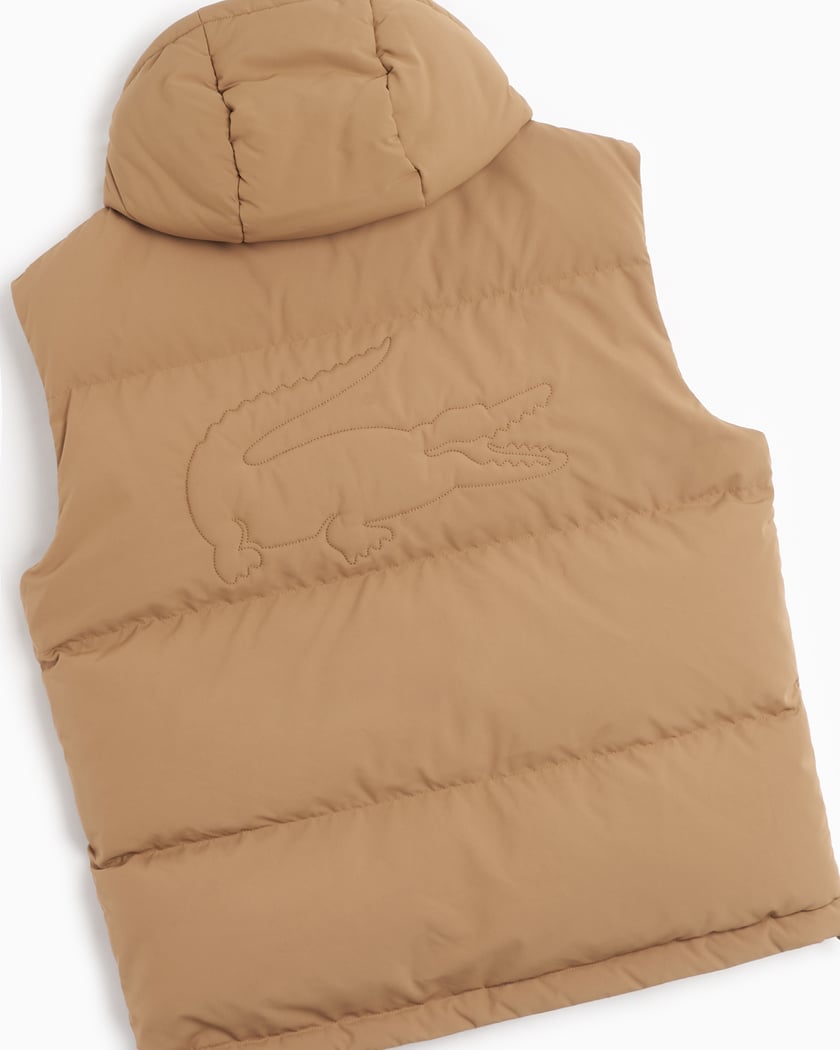 Lacoste quilted vest best sale