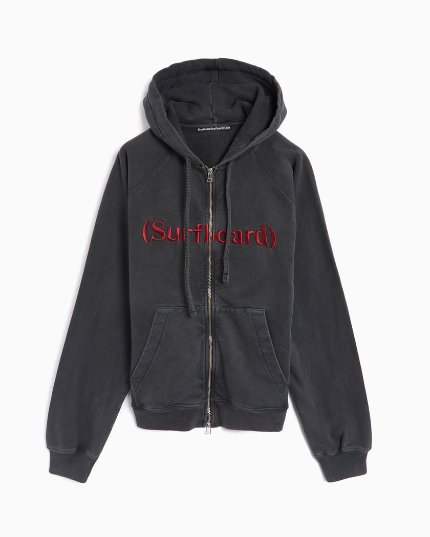Stockholm (Surfboard) Club Ace Men's Zip Hoodie Gray
