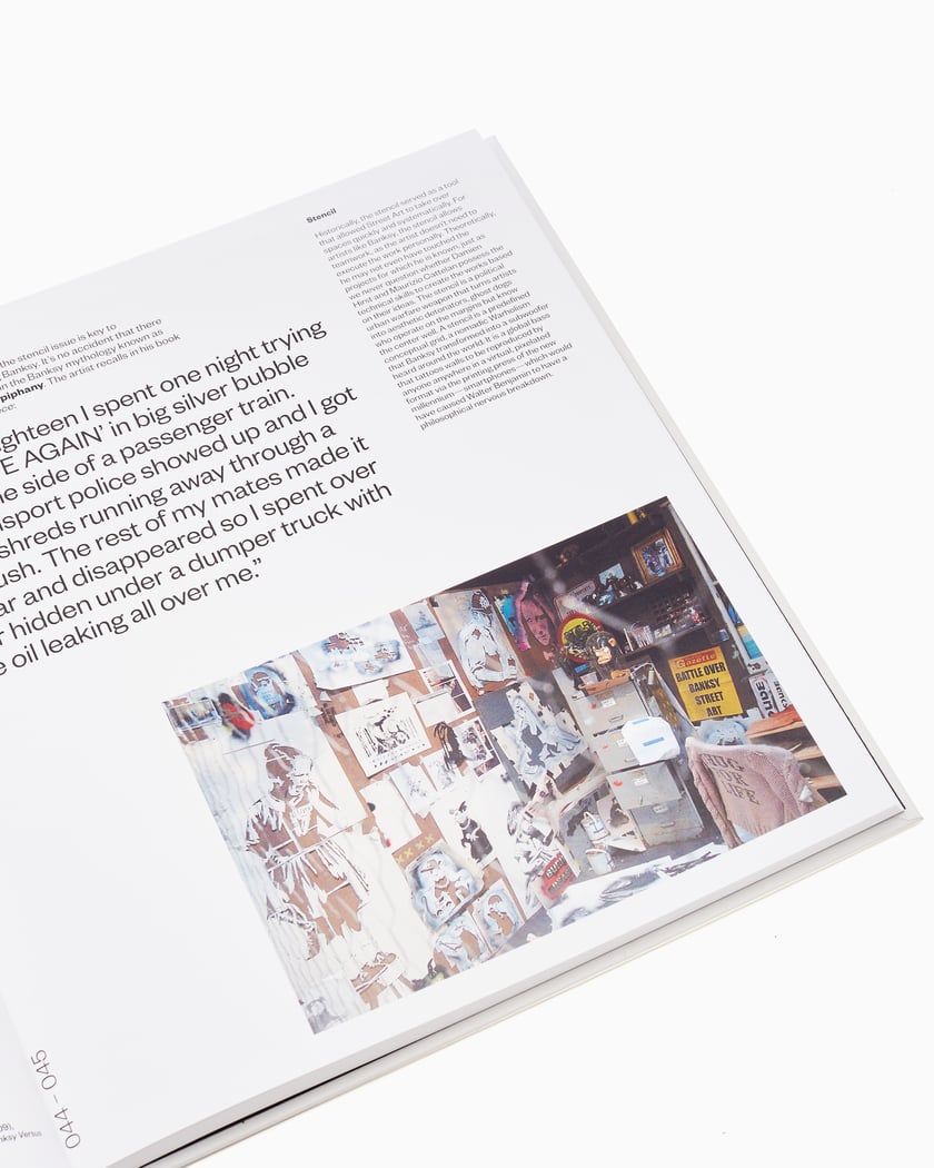 Rizzoli Banksy by Gianluca Marziani and Stefano Antonelli White