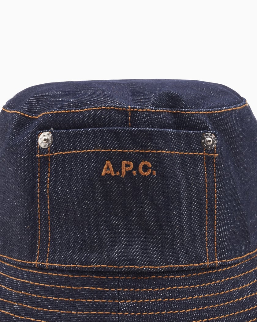A.P.C. A.P.C. Bob Thais Unisex Bucket Hat Unisex Beanie Blue
