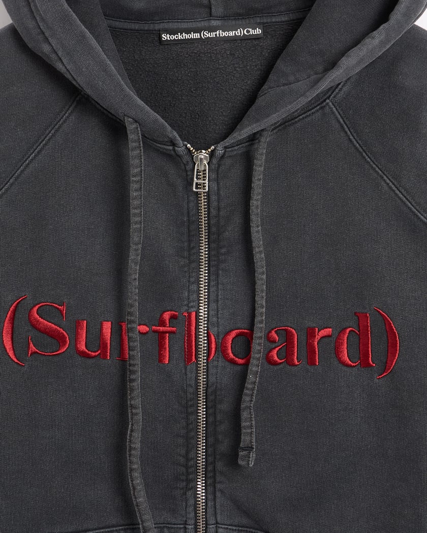 Stockholm (Surfboard) Club Ace Men's Zip Hoodie Gray Stockholm (Surfboard) Club Ace Men's Zip Hoodie Gray