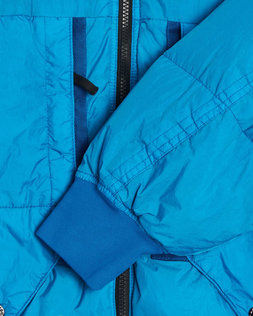 Mens blue cheap stone island jacket