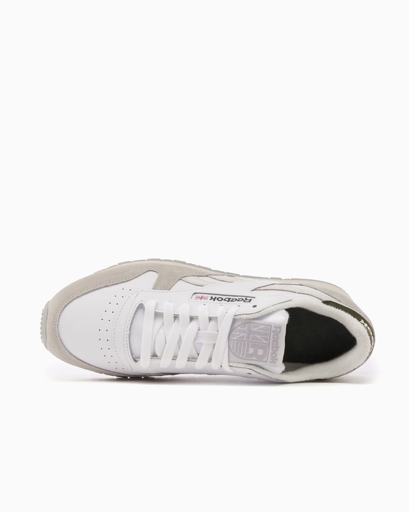 Reebok classic leather branco on sale