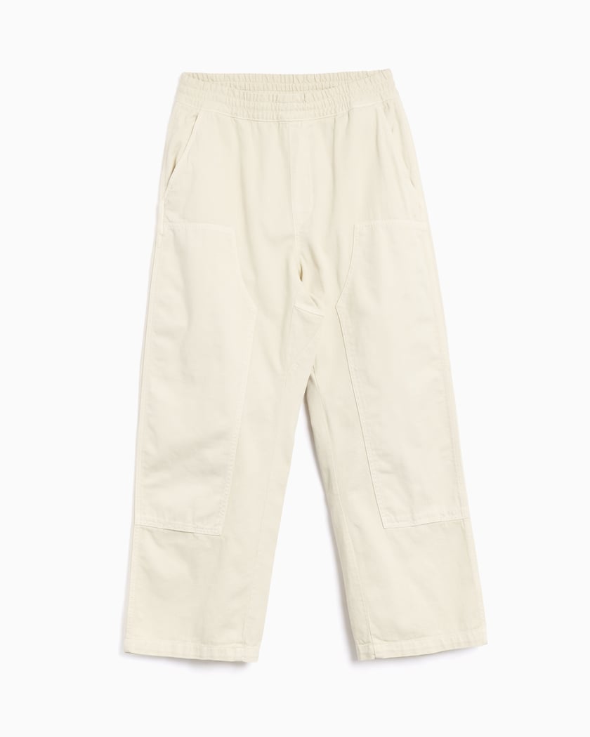 Carhartt WIP ダブルニー　ホワイト Carhartt WIP Double Knee Denim Pant in White| Homme Essentials