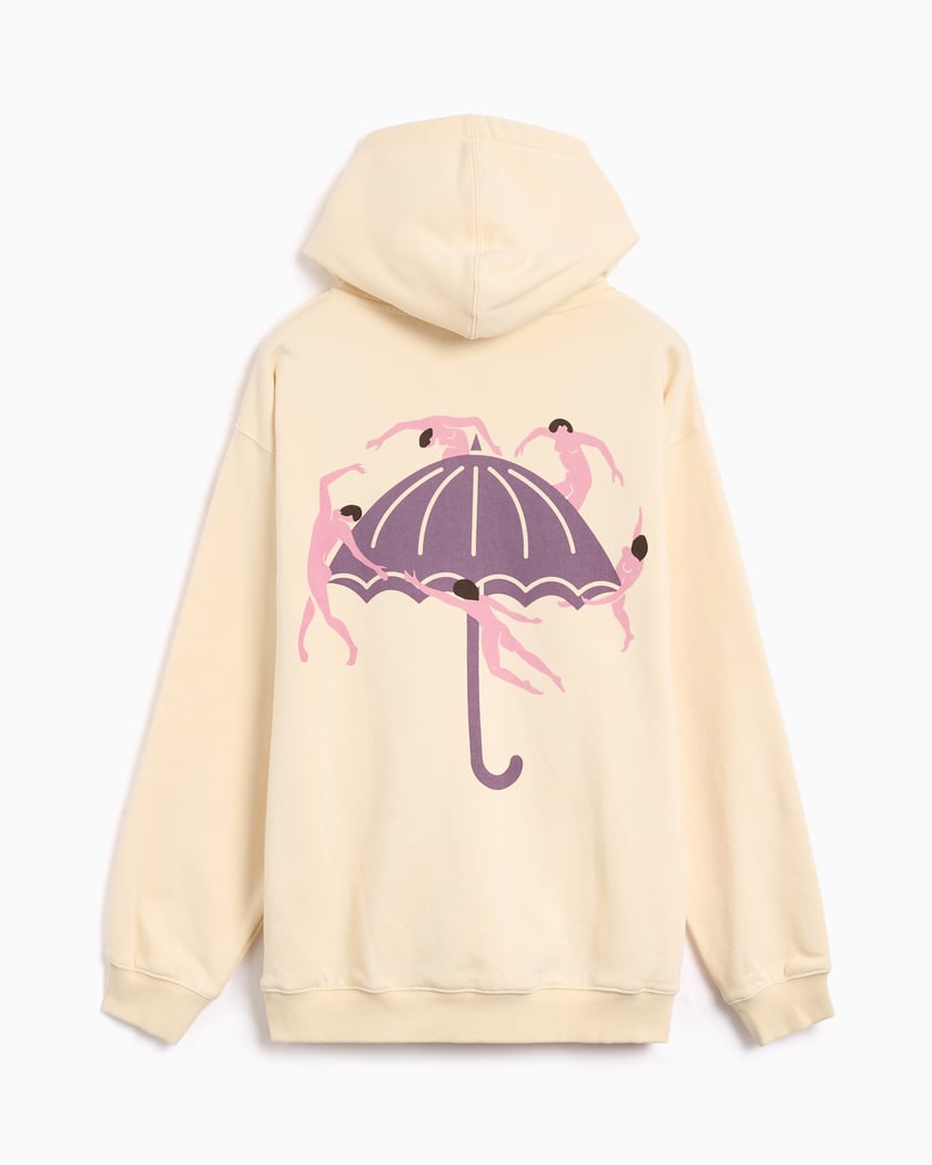 Dancing Graphic Men's Hoodie Yellow A05S3D1SWTHDY01