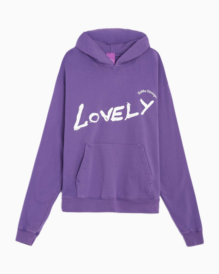 Perks And Mini Poz Mez Lovely Unisex Hoodie Purple 3674/A
