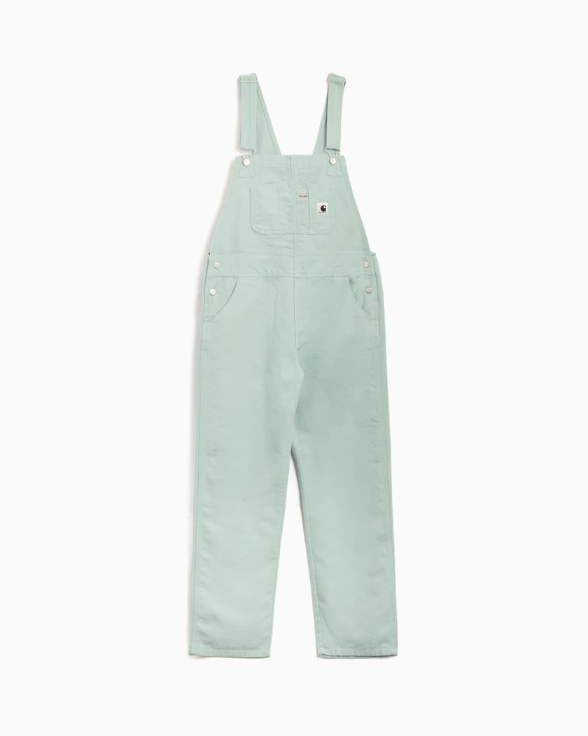 Carhartt WIP Women's Straight Bib Overall Green I034322-0F302 | FOOTDISTRICT