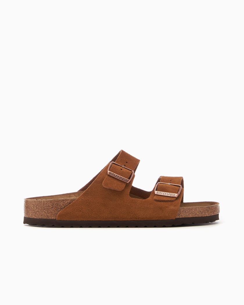 Birkenstock arizona shop brown suede