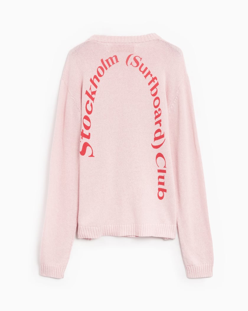 Stockholm (Surfboard) Club Unisex Sweater Pink U2000004-Pink