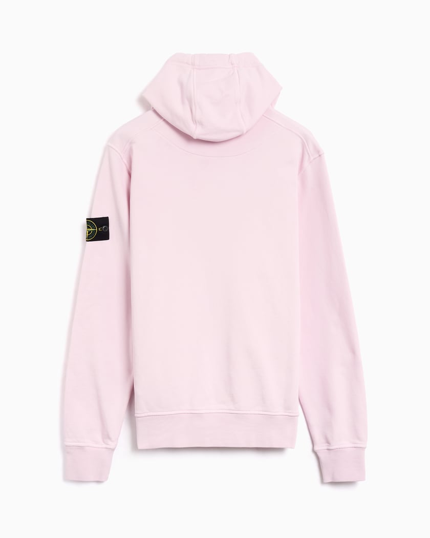 Stone Island Men's Hoodie Pink K2S156100062S0051-V0080 | FOOTDISTRICT