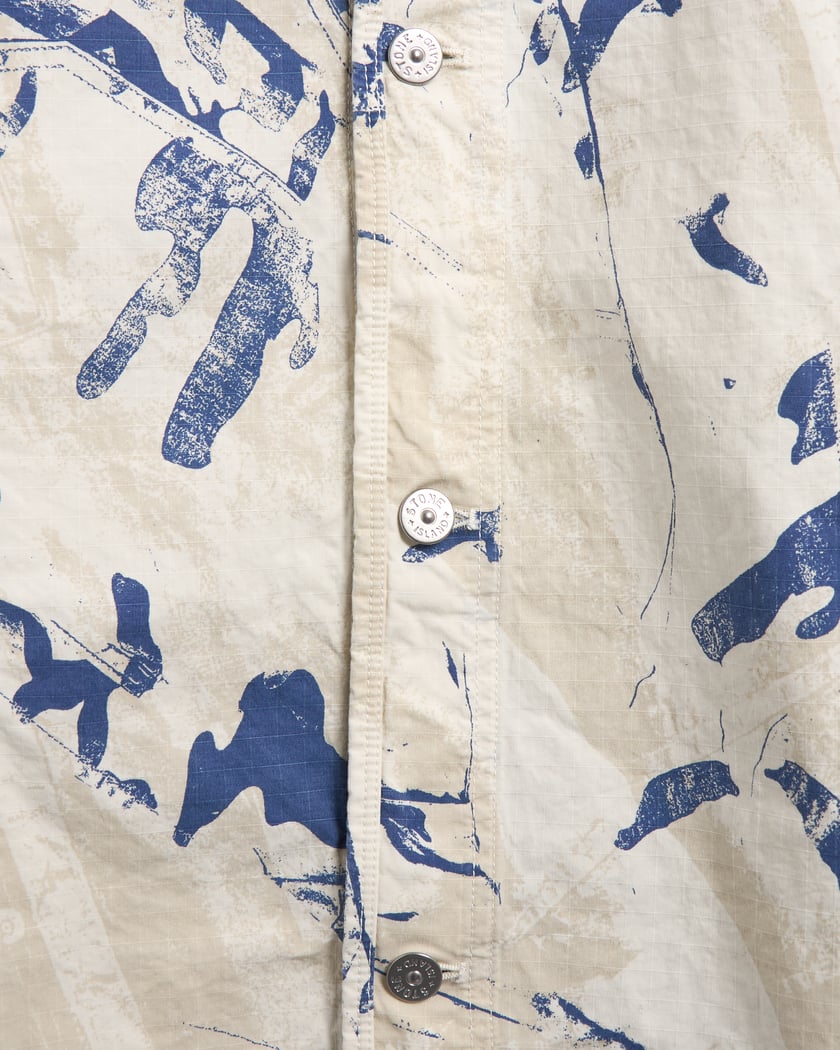 Stone Island Men's Long Sleeve Shirt Beige K1S151100012S00E1