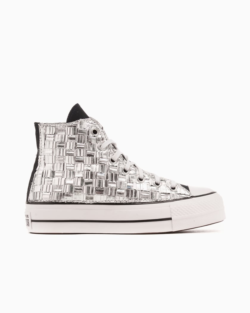 Converse all star lift metallic top