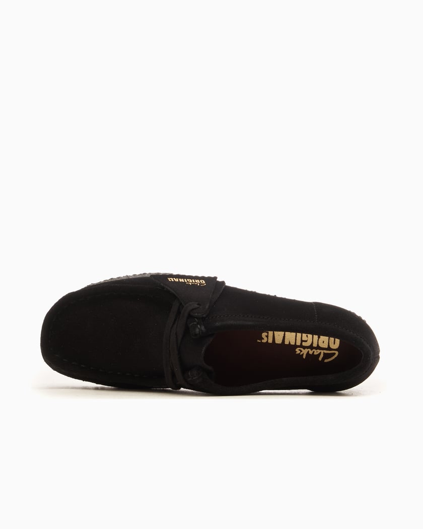 Clarks Women s Wallabee Black 261555224 FOOTDISTRICT