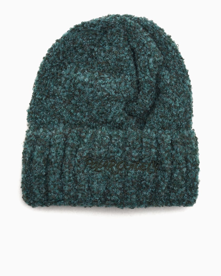Polar Skate Co. Double Fold Merino Beanie Brown - Orchard