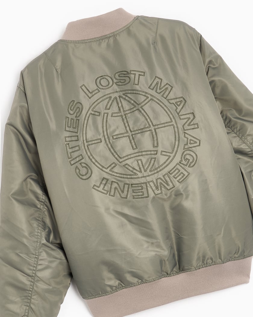 LMC Wheel MA-1 Men's Bomber Green LM23FJK107GKK | FOOTDISTRICT