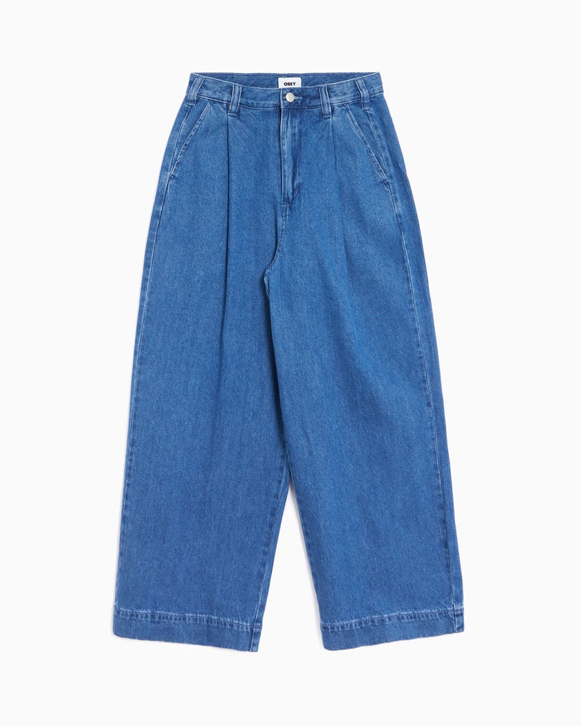 【COLOR iN ID】Line eyelet denim pants COLOR iN ID(カラーインアイディー) - ラインアイレットデニム