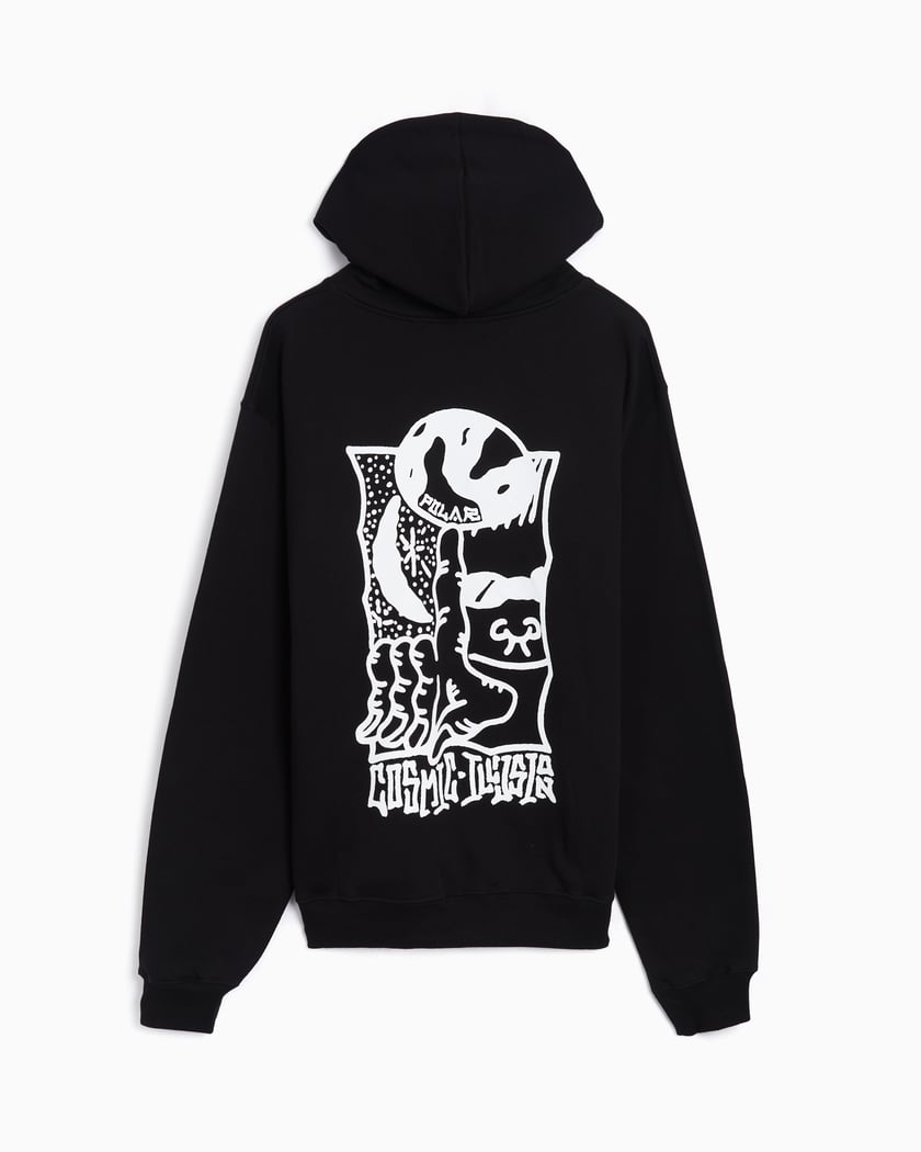 Polar Skate Co. Dave Men s Hoodie Black PSC F24 41 FOOTDISTRICT