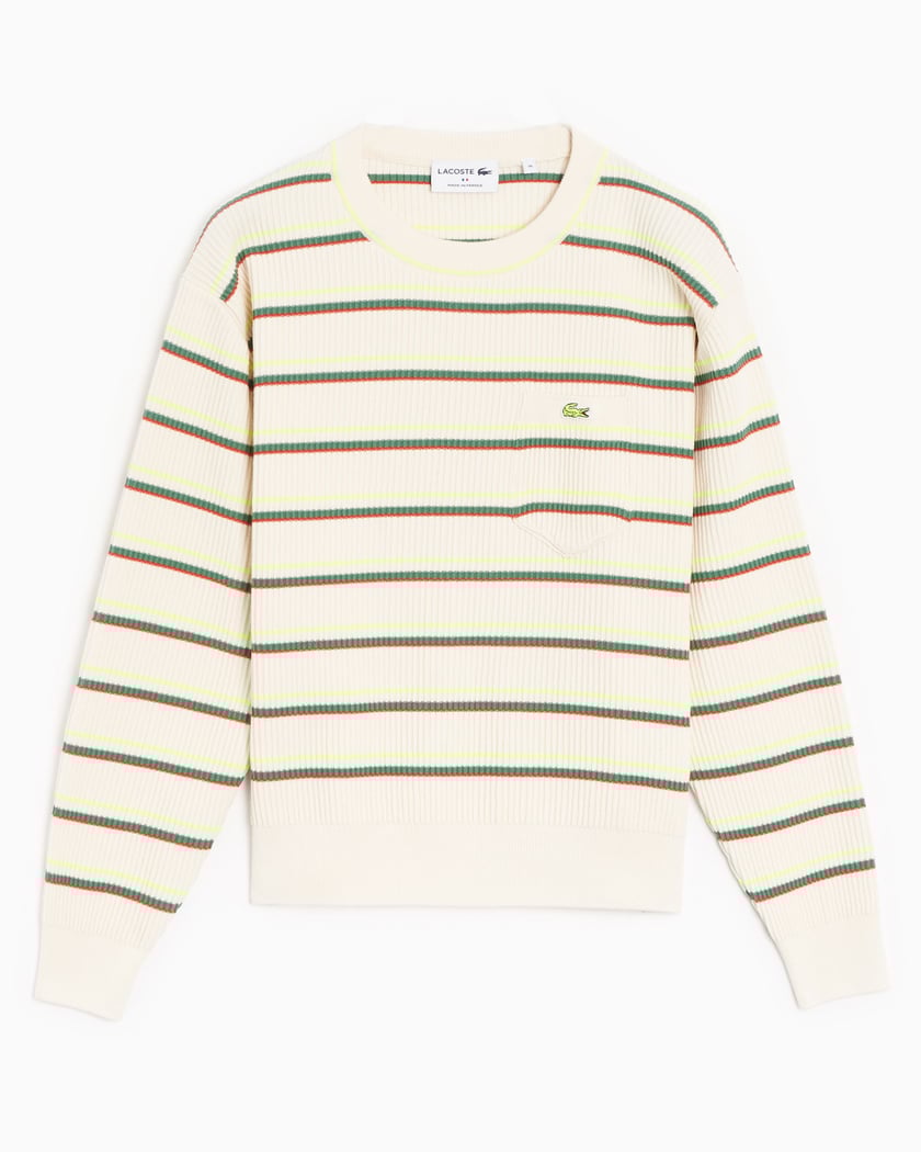Lacoste yellow sweater sale