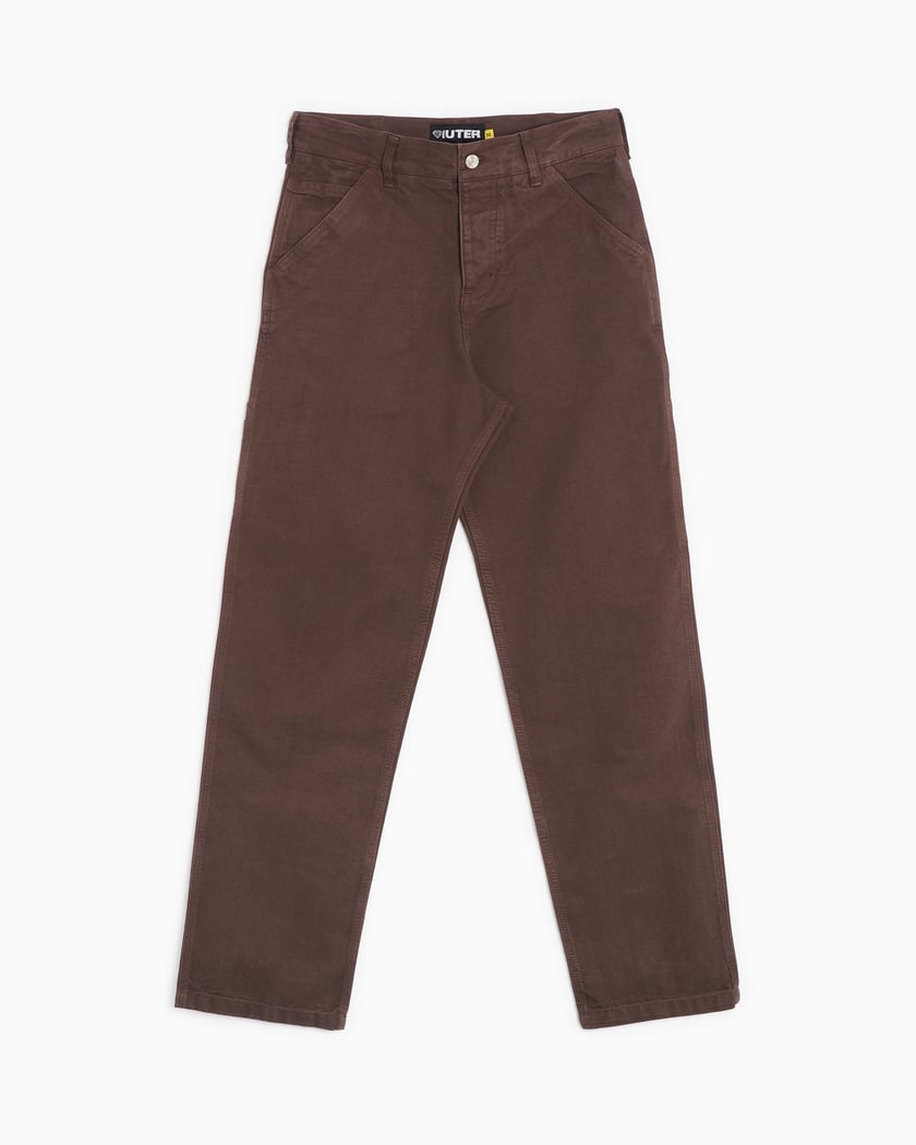 Iuter Men's Carpenter Pants Brown 23WIFP01