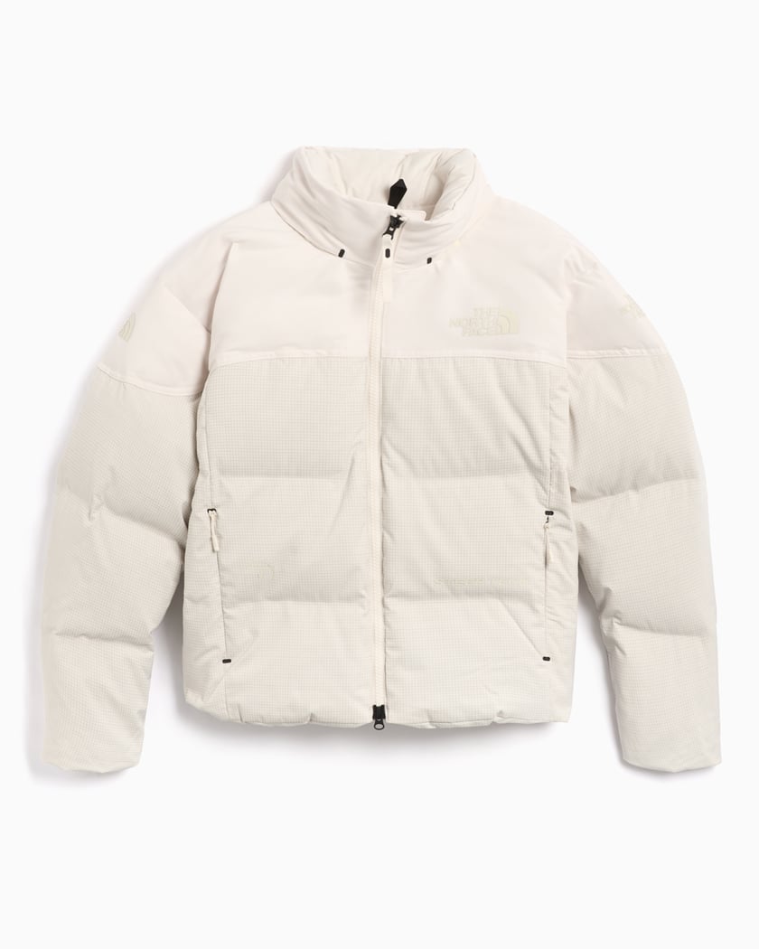 North face nuptse bianco discount
