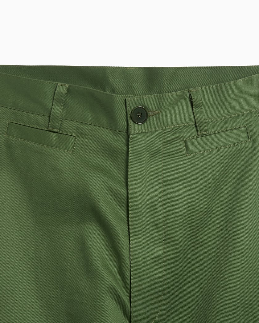Sky High Farm Workwear Unisex Woven Cargo Pants Green