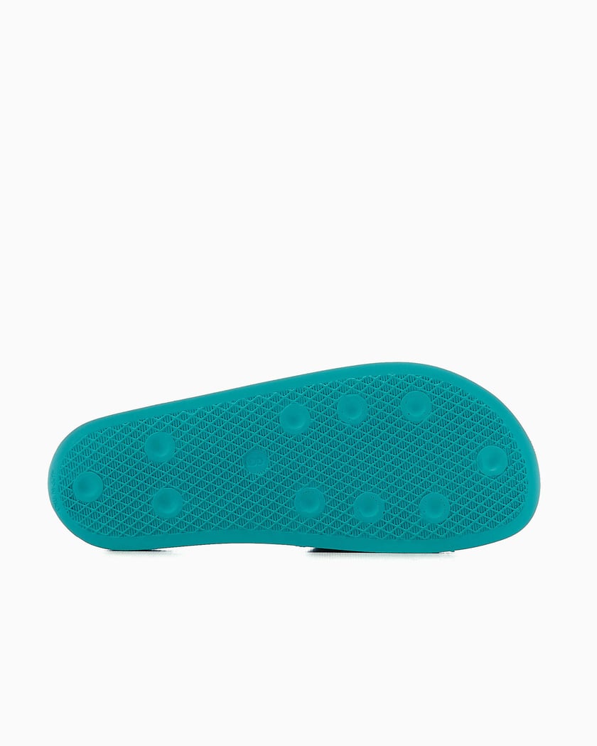 Adidas slippers sales turquoise