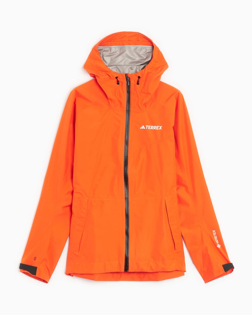 Mens orange adidas jacket top