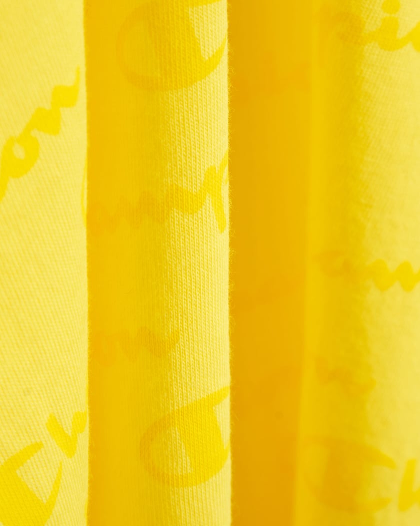 Champion Men s T Shirt Jaune 212807 YL009 FOOTDISTRICT