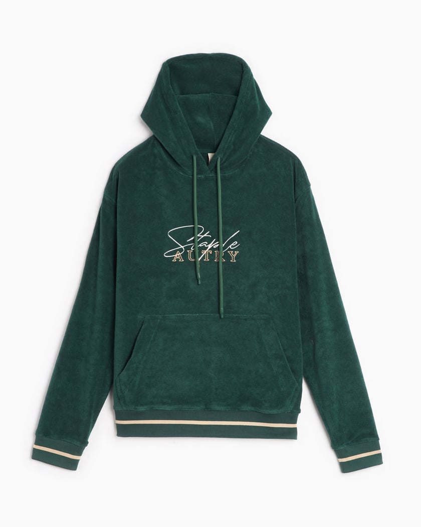 Autry x STAPLE Unisex Chenille Hoodie Green SWJU2729 Autry x STAPLE Unisex Chenille Hoodie Green SWJU2729