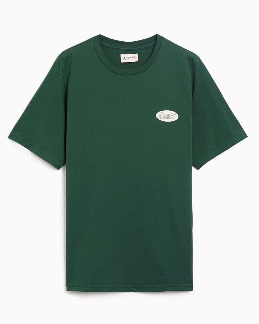 Tシャツ・カットソー AUTRY Men T-shirt Green TSPM Autry Main Men's T-Shirt Verde TSPM09CV | FOOTDISTRICT