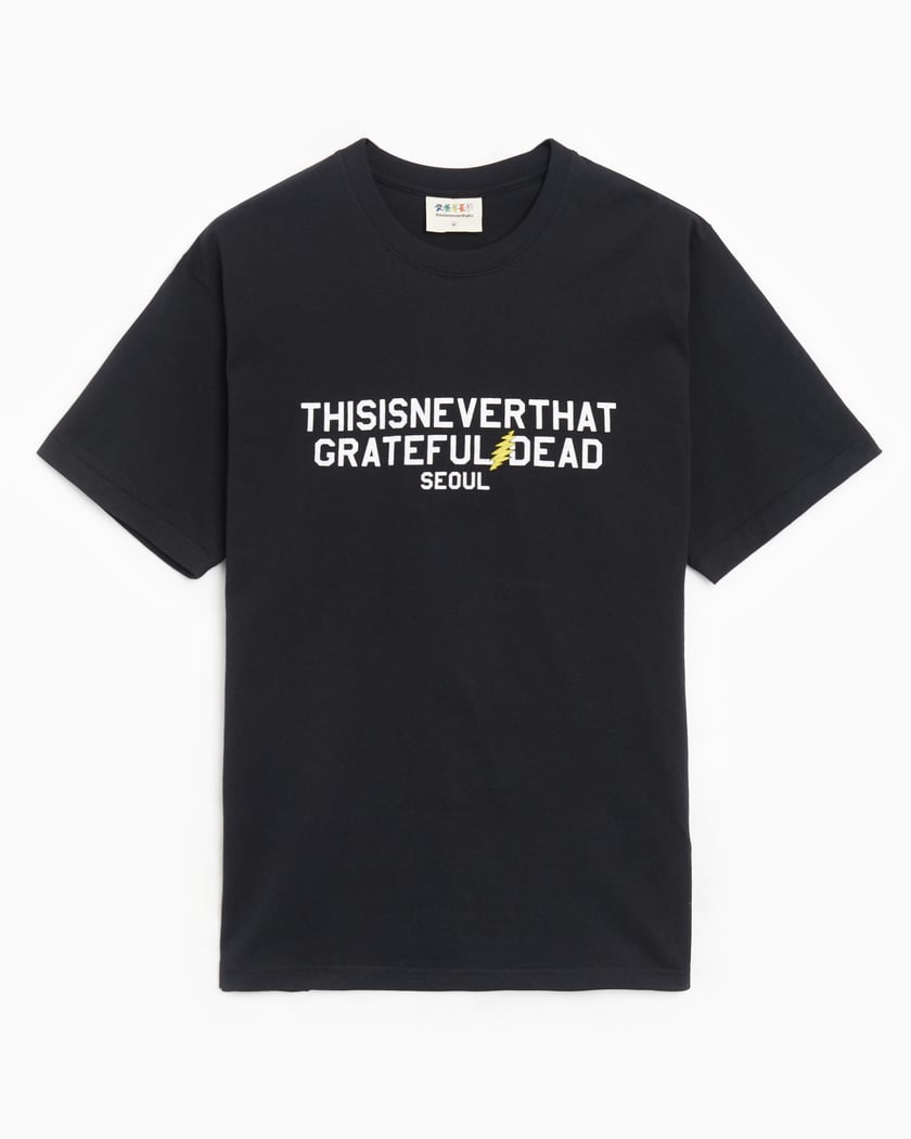 さらに100円引き◆thisisneverthat◆GD NEVER DEAD Tee thisisneverthat® thisisneverthat® x Grateful Dead Seoul Tour