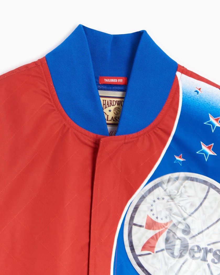 Mitchell Ness 75th Anniversary Philadelphia 76ERS Men s Warm Up