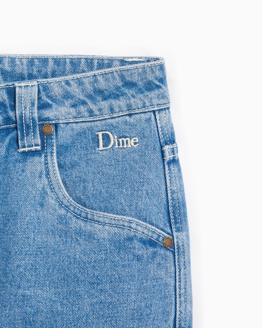 Dime MTL Classic Men's Baggy Denim Pants Blue DIMEHO2341BLU Dime MTL Classic Men's Baggy Denim Pants Blue DIMEHO2341BLU