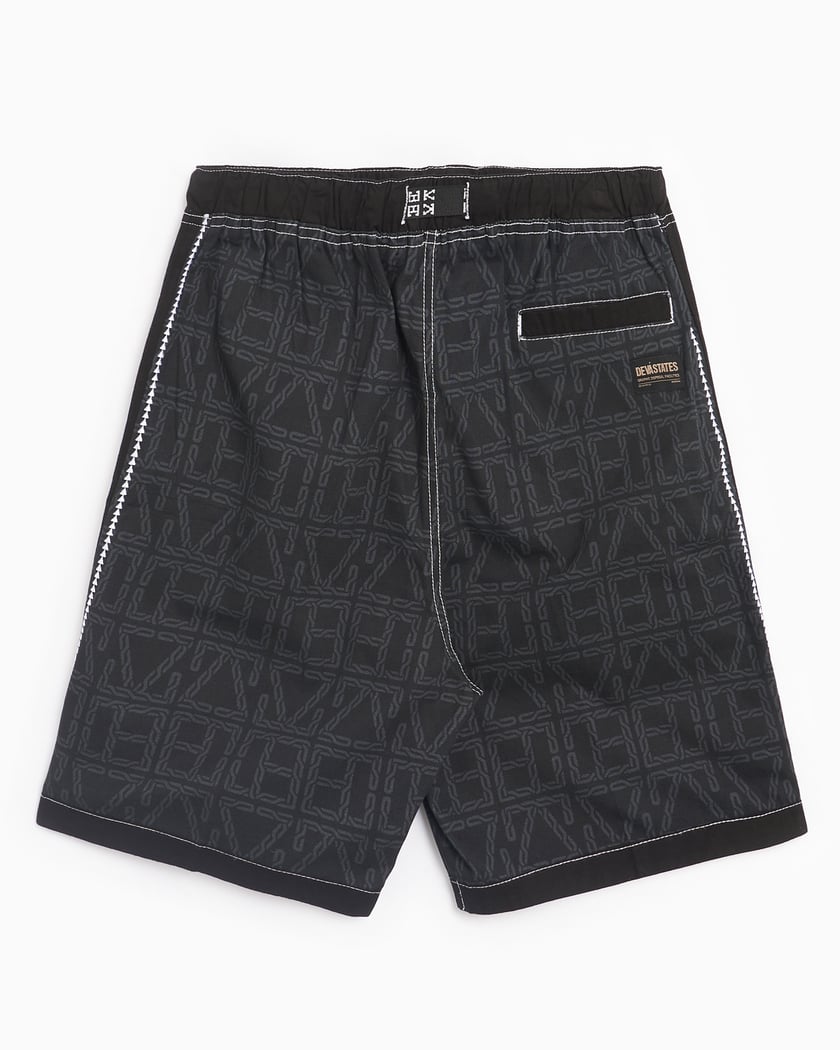 素敵な DEVÁ DSD4B201S24 Black Shorts Trek Men's Chain STATES パンツ
