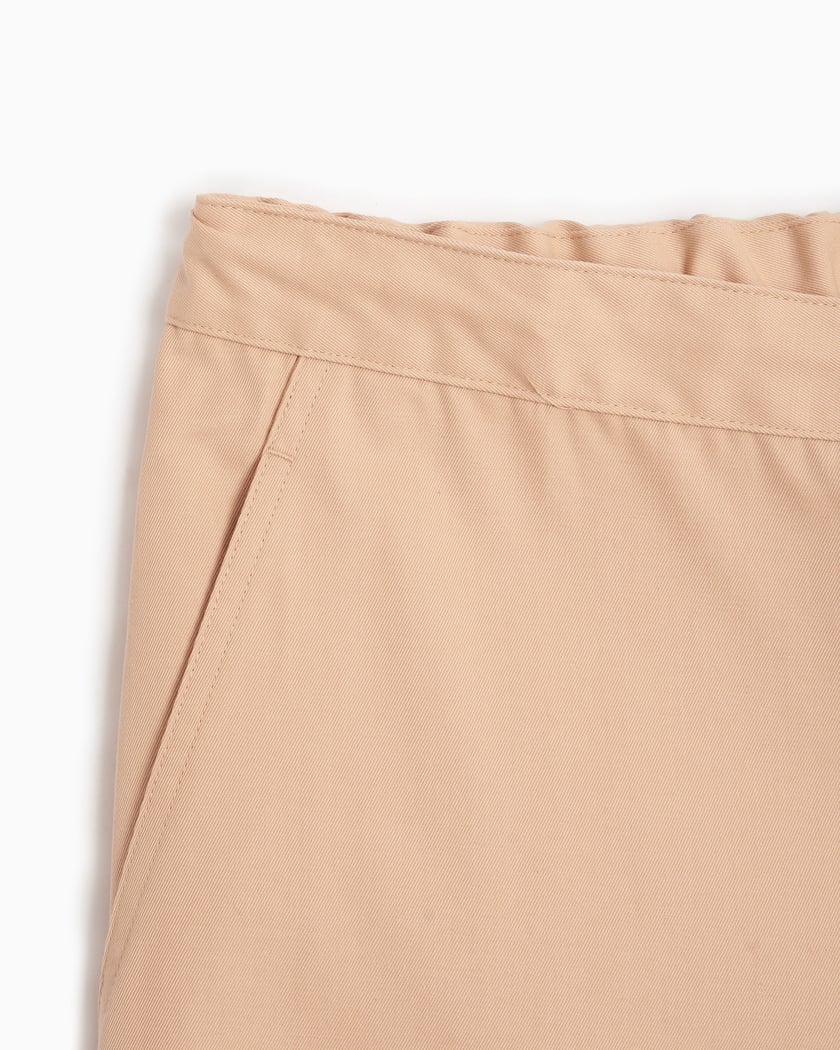 Linen-Cotton Pants Beige