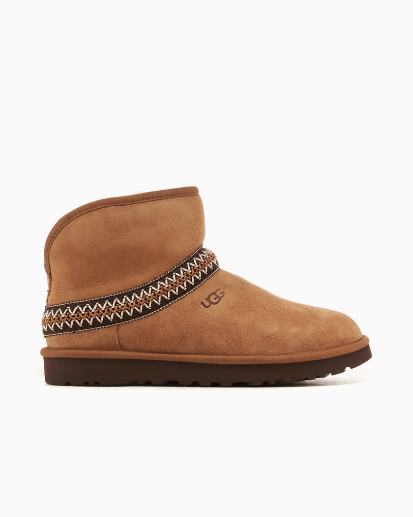 UGG Women s Classic Mini Crescent Brown 1158262 CHE FOOTDISTRICT