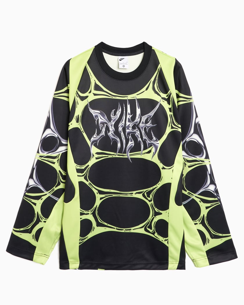 black and yellow nike long sleeve shirt