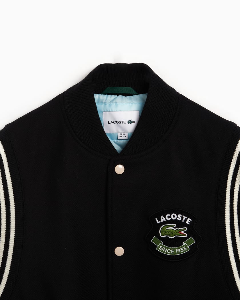 Lacoste Men s Premium Wool Varsity Jacket