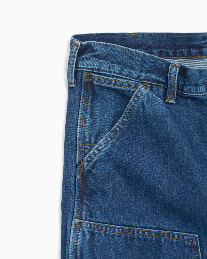 Carhartt WIP Double Knee Men's Shorts Blue I034867-0106