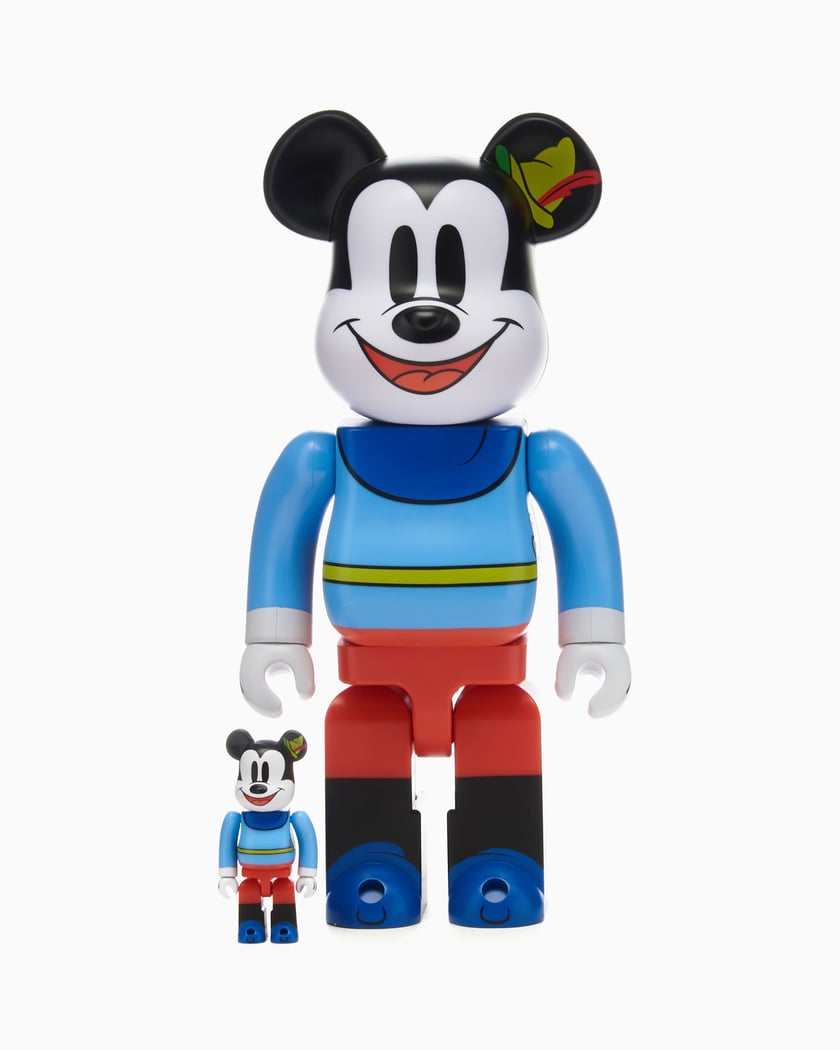 Medicom Toy Be@rbrick Mickey Mouse Brave Little Tailor 100%+400 ...