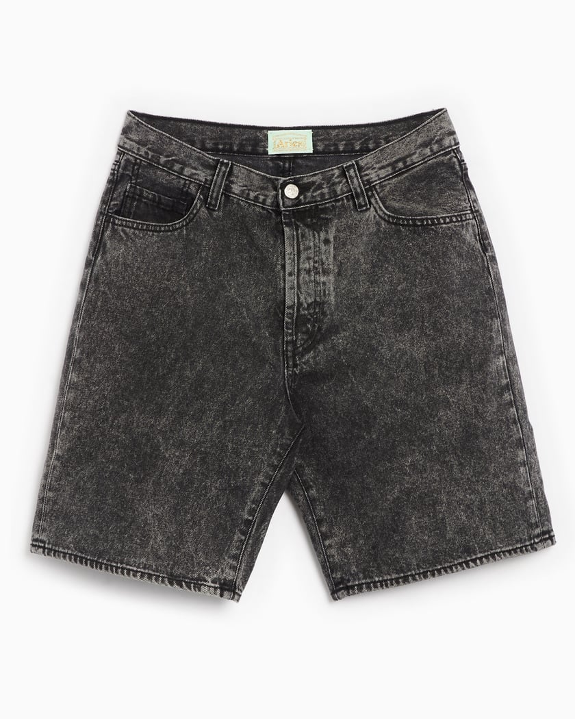 Black jean short shorts new arrivals
