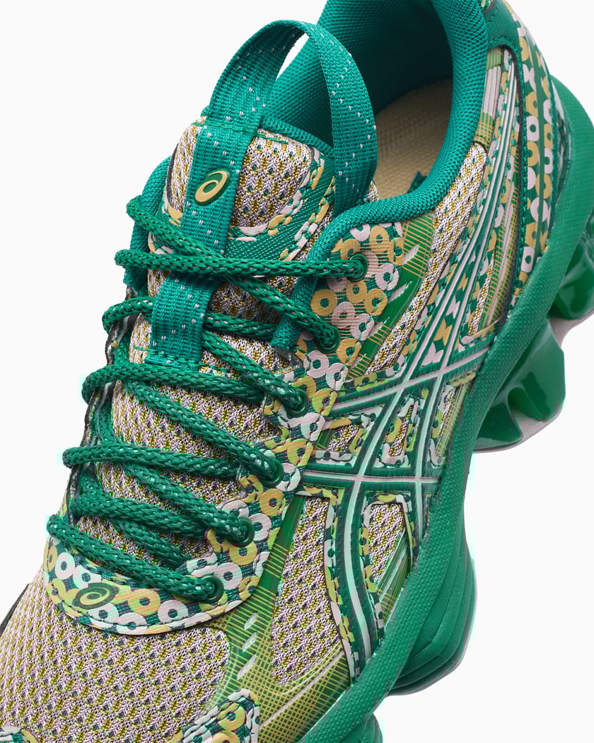 ASICS US7-S Gel-Kinetic Fluent Green, Yellow 1203A973-700
