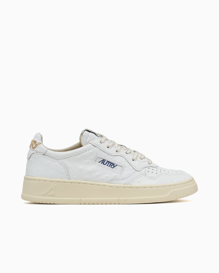 Autry Women's Super Vintage Low Goatskin Blanco AVLWGR06