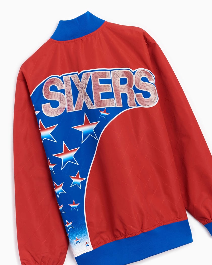 76ers warm up jacket outlet