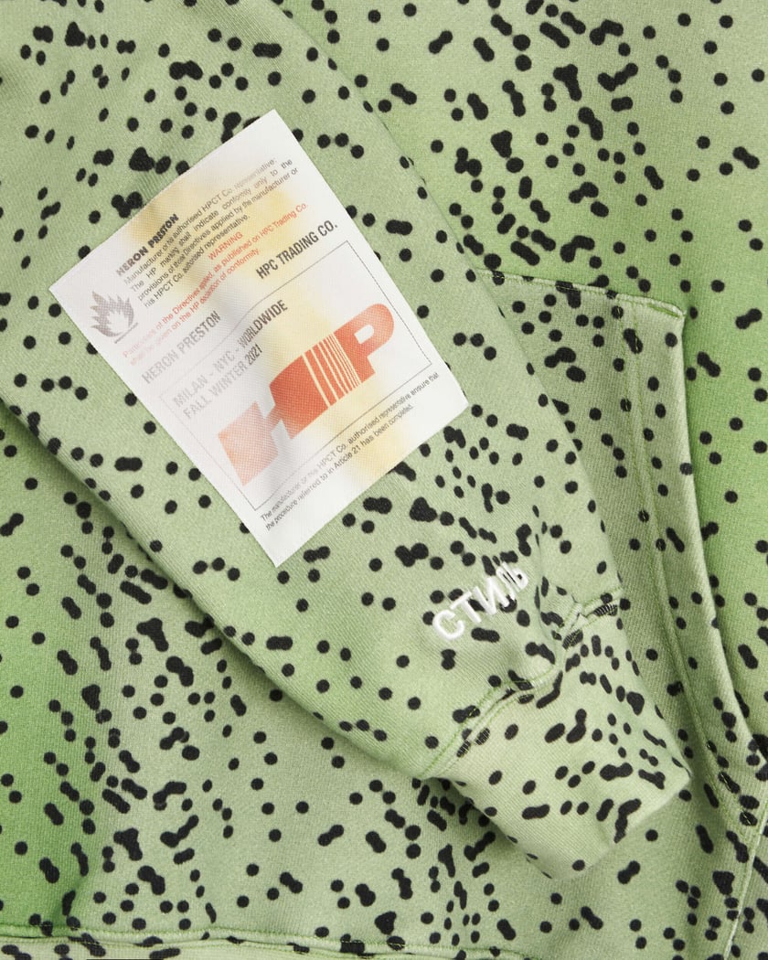 Heron preston handle with care new arrivals hoodie