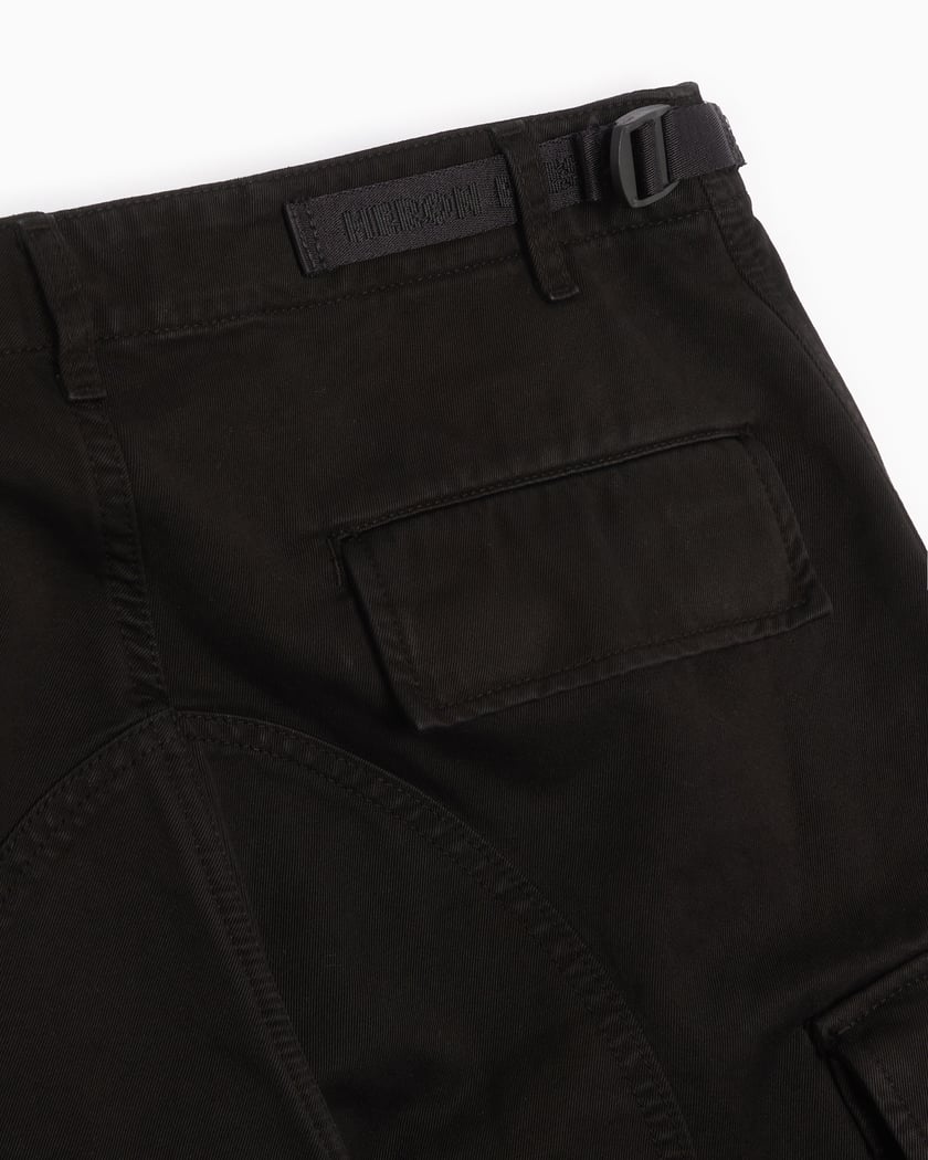 Washed Black Baggy Pants - COLORS