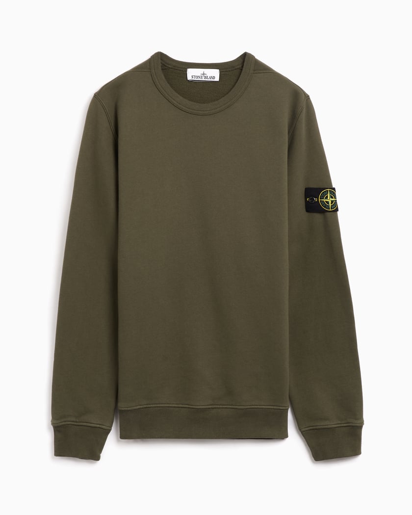 Stone island crewneck green cheap