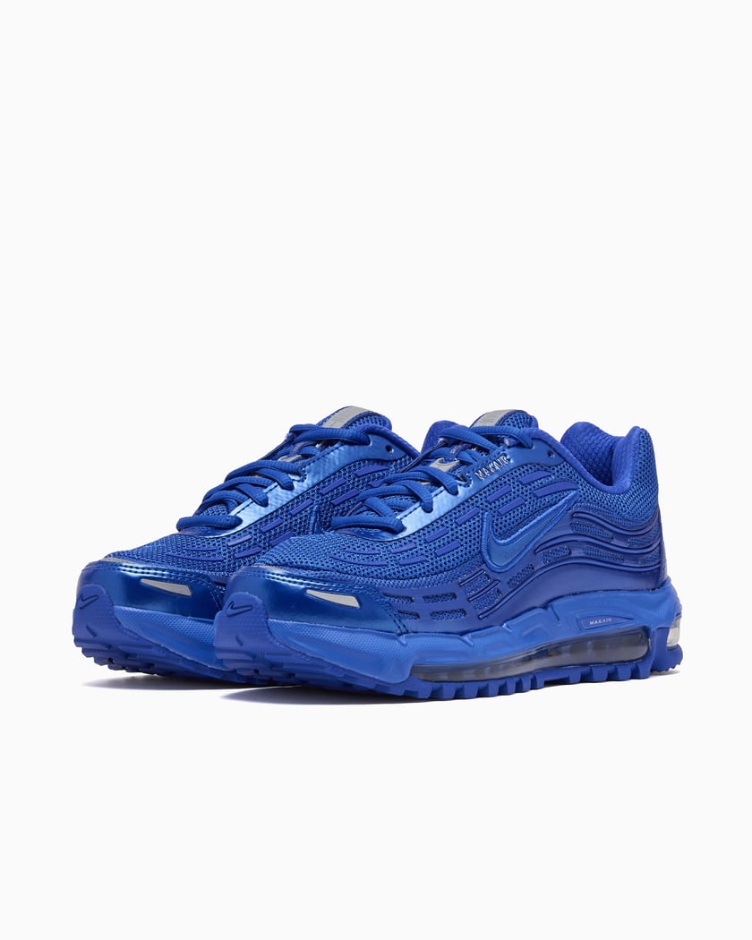 metallic blue nike shoes