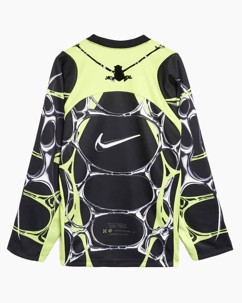 black and yellow nike long sleeve shirt