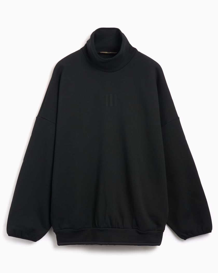 adidas Originals x Fear of God ATHLETICS Men s Mock Sweatshirt Nero IS5314 FOOTDISTRICT